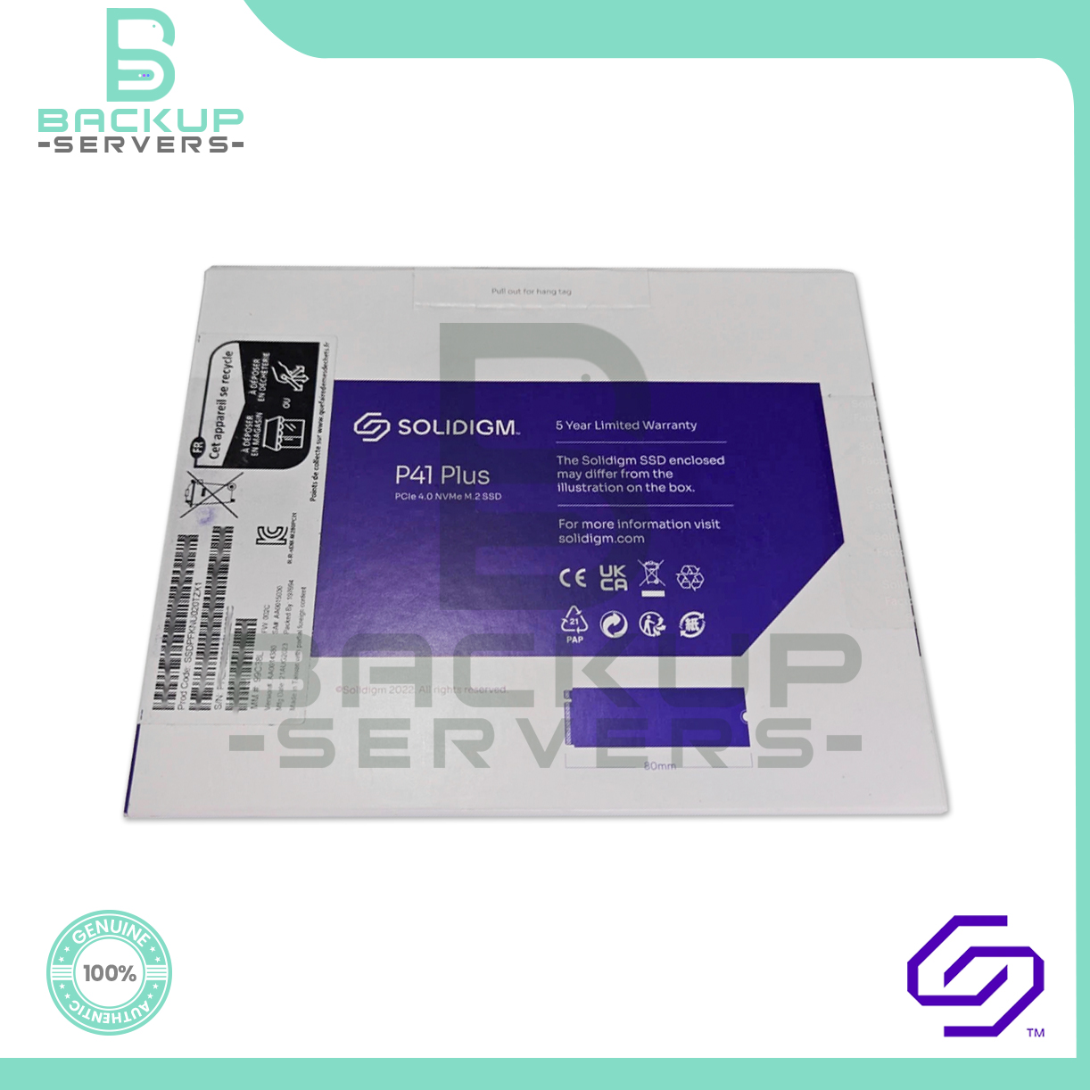 Solidigm P41 Plus 2TB PCI-e 4.0 x4 NVMe M.2 2280 SSD